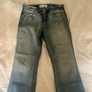 AMO Jane sweet cheeks jeans kick flare crop Sz -26